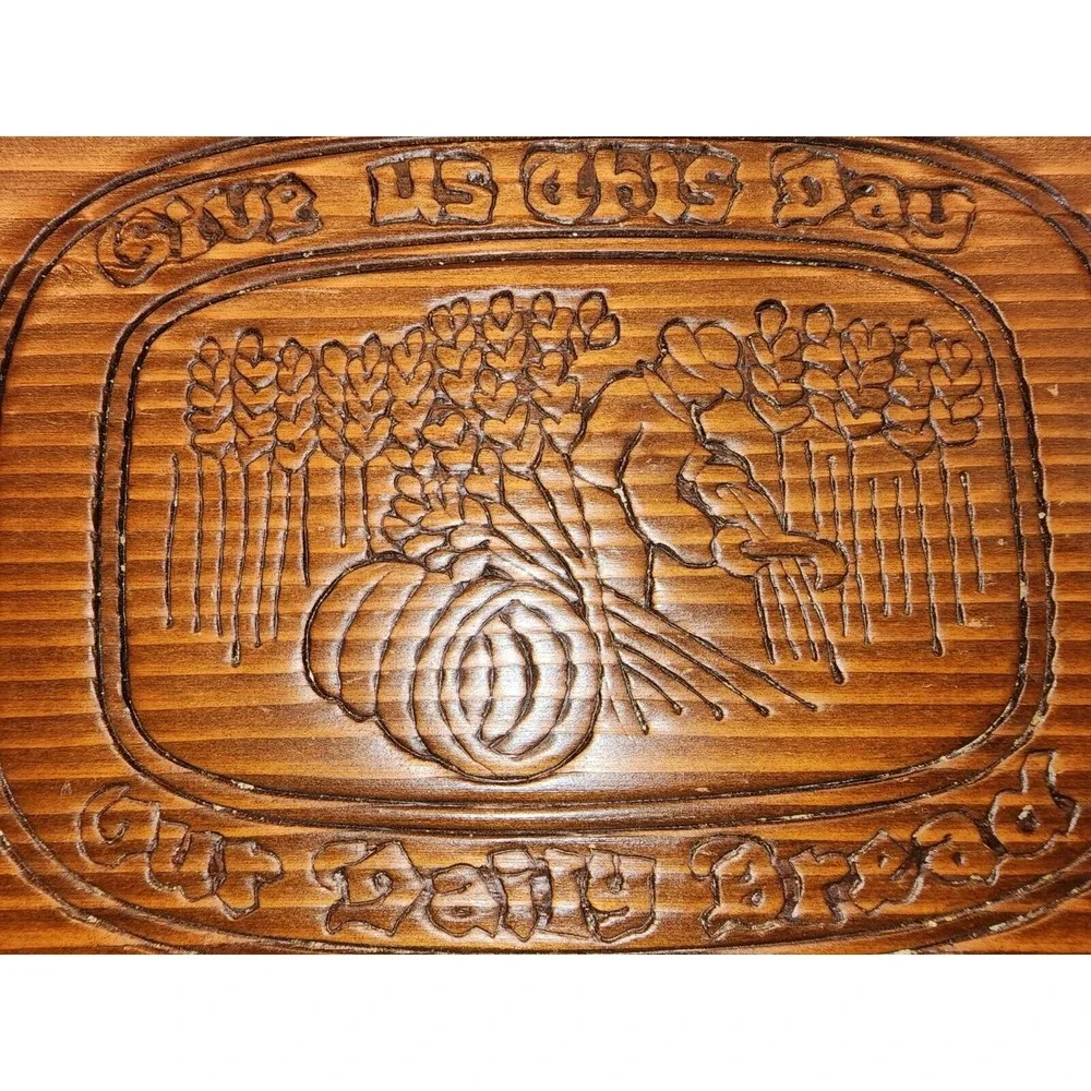 Wood Bread Tray 